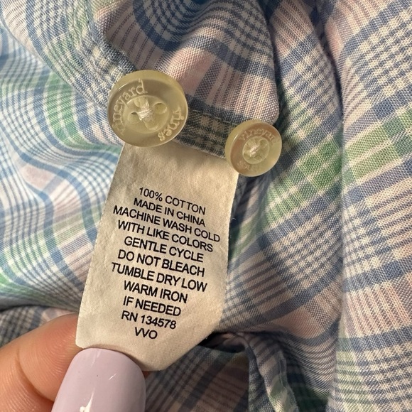 Vineyard Vines Men’s Slim Fit Whale Shirt – Long Sleeve Button Down – Size Small - Picture 6 of 9